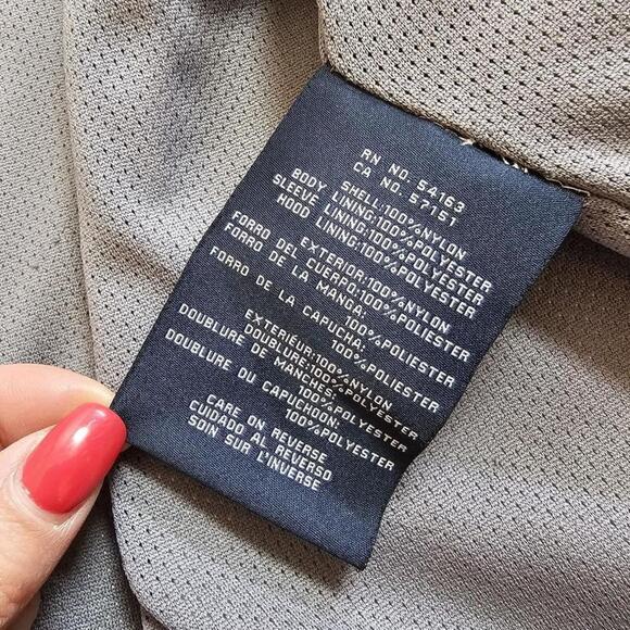 Tommy Hilfiger Mens Windbreaker Jacket Full Zip Hooded Outerwear Coat L - Picture 8 of 9